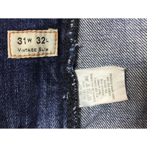 J. Crew Jeans 31x32 Vintage Slim - Picture 7 of 12